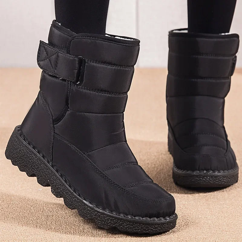 Bottes de neige super chaudes avec talons pour femmes – Image 2