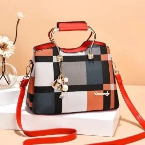 Sac à bandoulière en similicuir pour femme