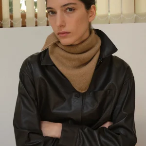 100% cashmere knit bandana