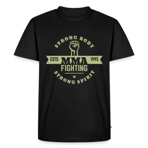 T-shirt MMA Mix Martial Arts Noir