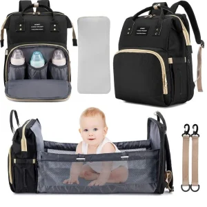 Sac à Dos Pliable avec Coussretours Proxy pour Bébé