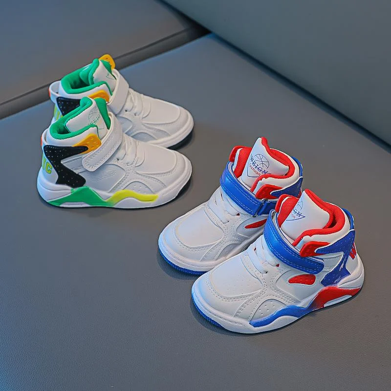 Baskets montantes respirantes pour enfants