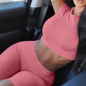 Combinaison de course élastique et serrée pour femmes