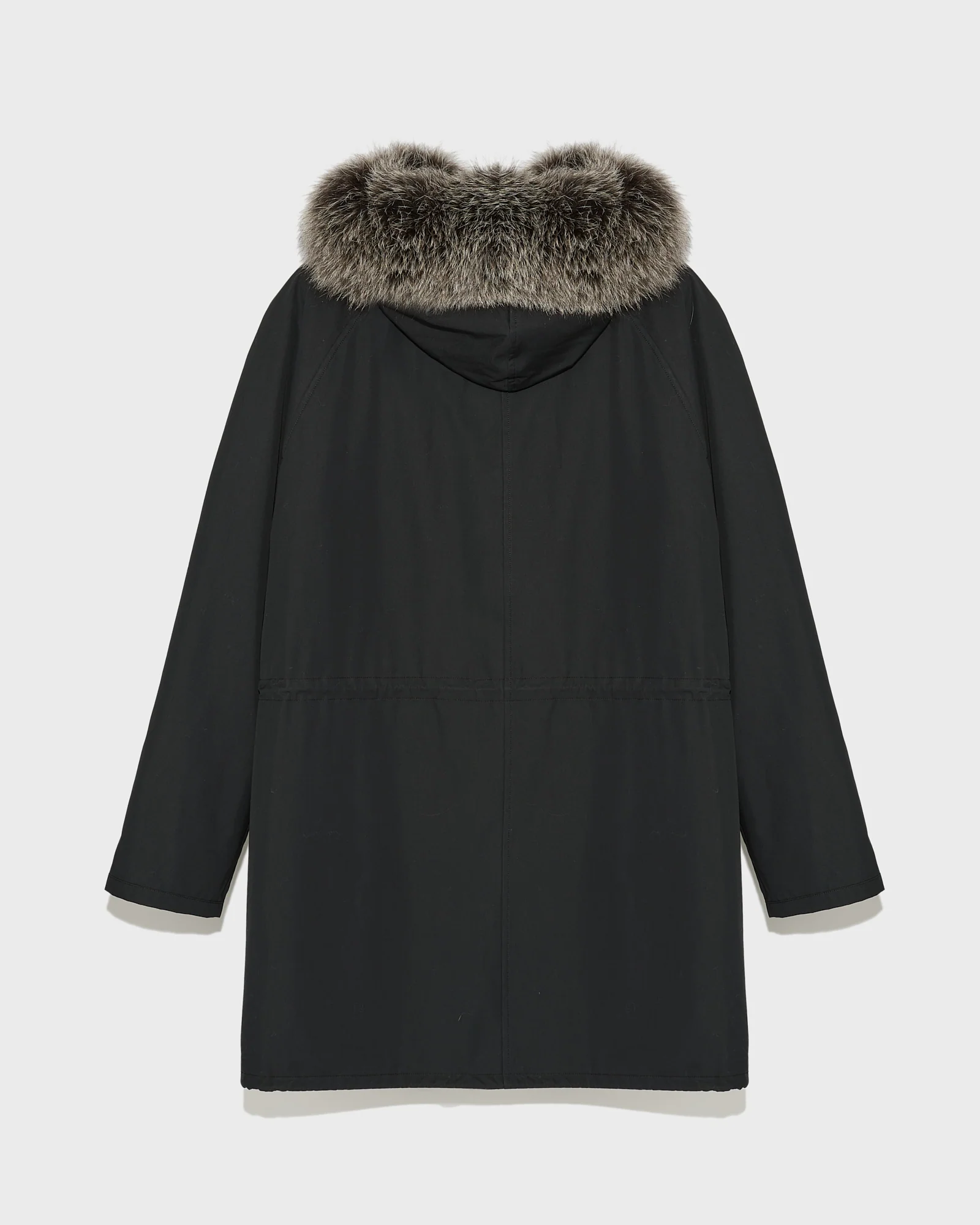 Iconic parka in technical cotton with fox and rabbit fur – Image 7