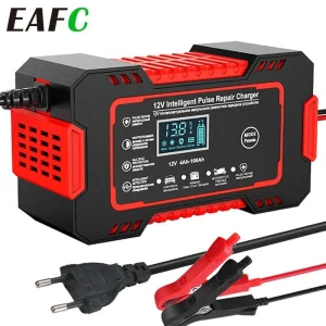 Chargeur de batterie de voiture avec écran LCD