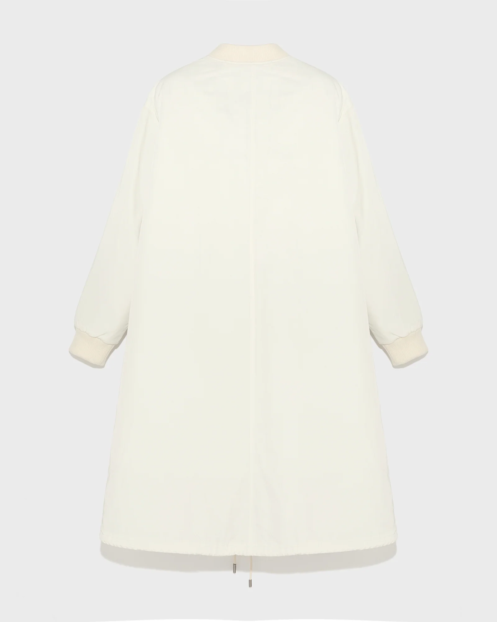 Reversible parka bomber jacket in water-repellent technical fabric and long-haired mink fur – Image 8