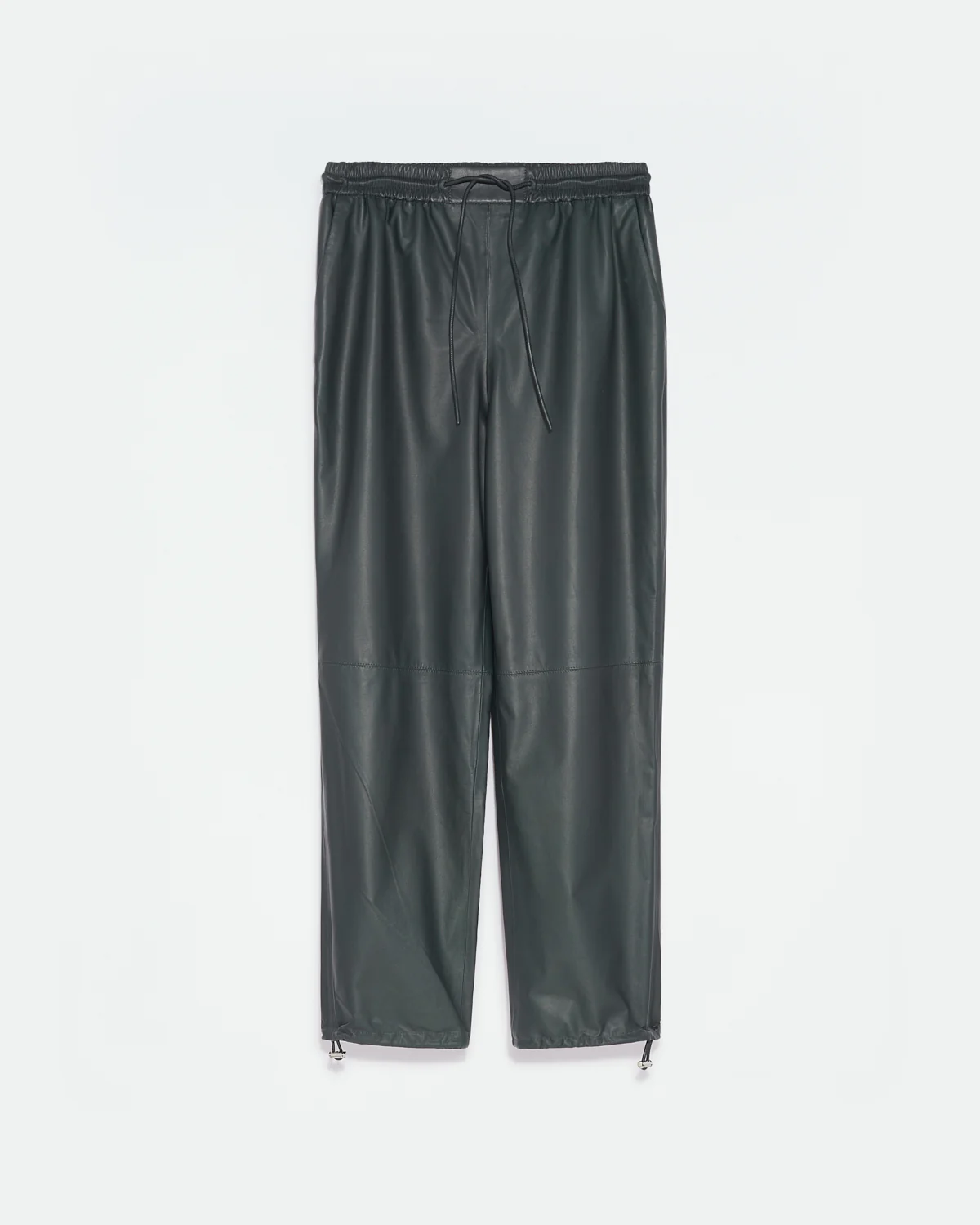 Lamb leather joggers – Image 2