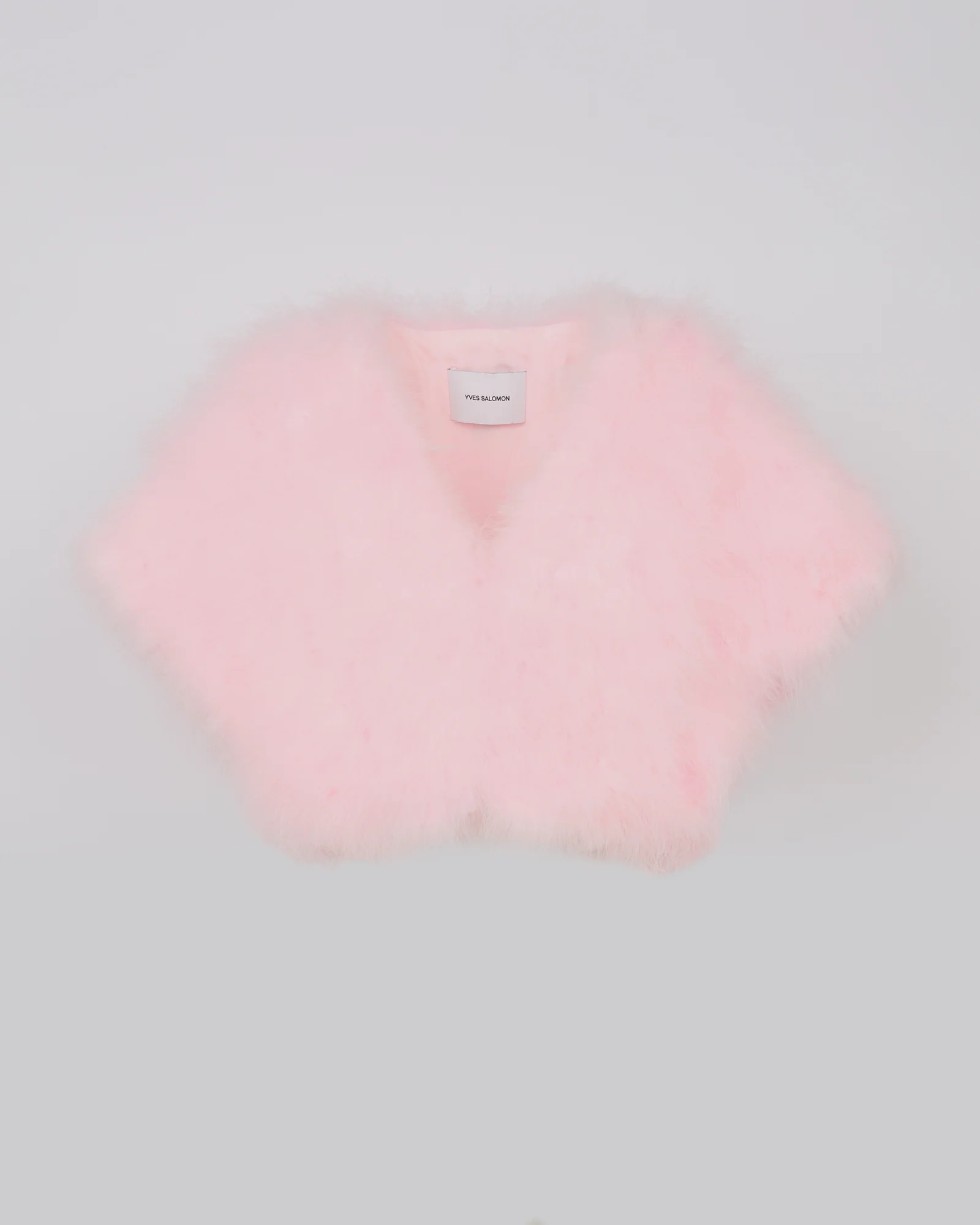 Cropped feather bolero – Image 5