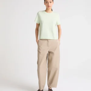 Lamb leather trousers