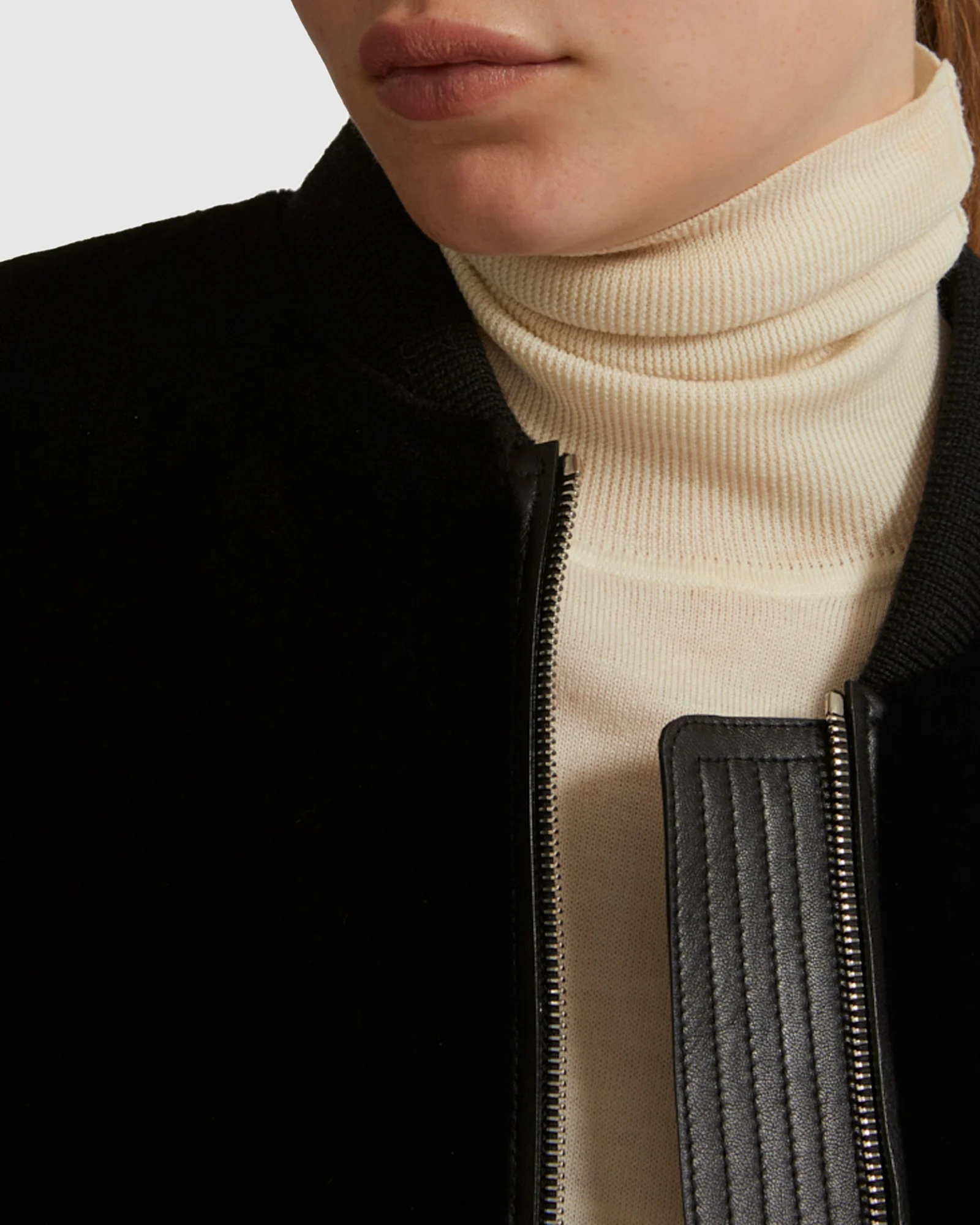 Bomber jacket in sheared mink – Image 5