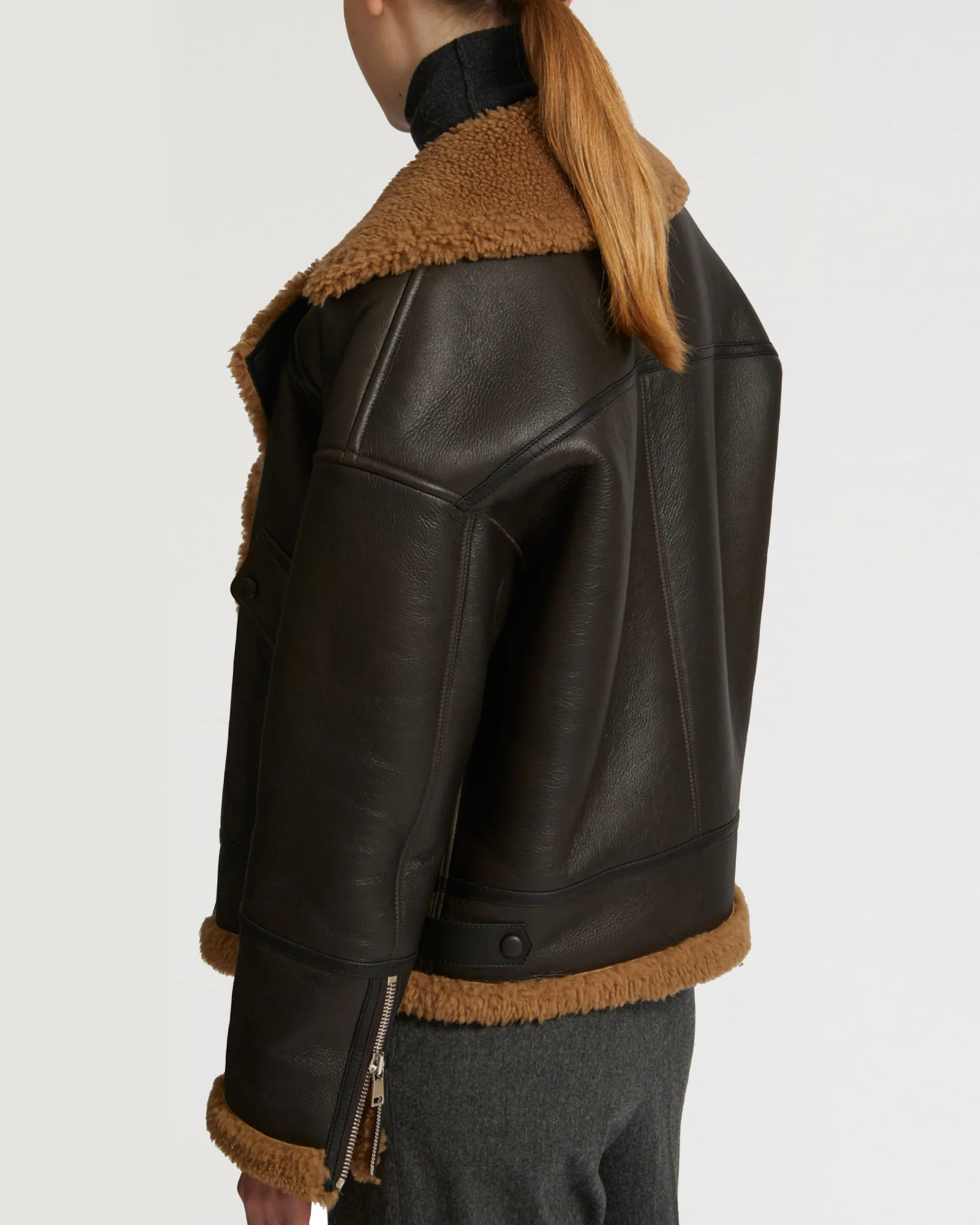 Merino biker jacket – Image 6