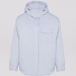 Ultra-light down overshirt