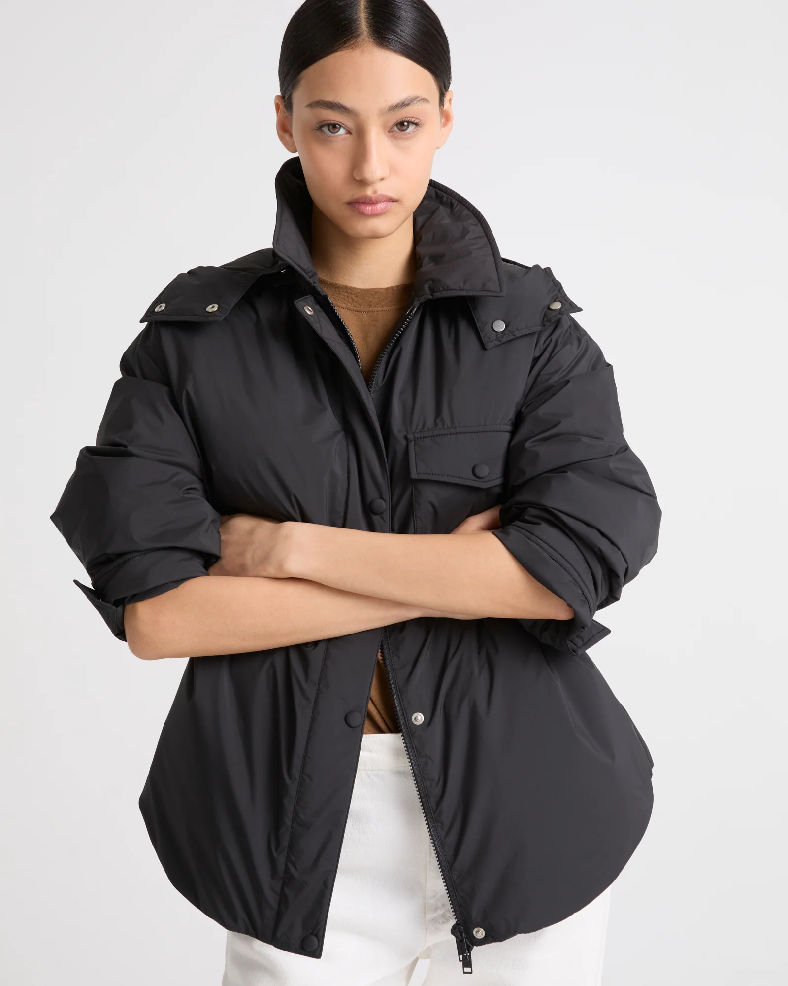 Ultra-light down overshirt – Image 4