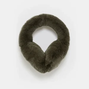 Rex rabbit fur earmuffs