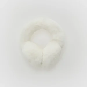 Rex rabbit fur earmuffs