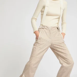 Wide leg ski trousers