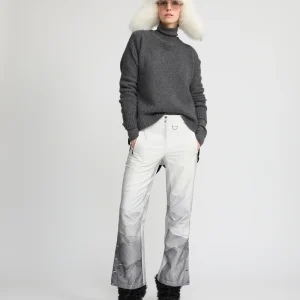 Wide leg ski trousers