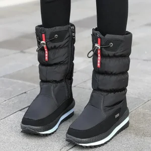 Bottes de neige à plate-forme pour femmes
