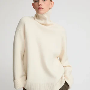 Knitted turtleneck sweater