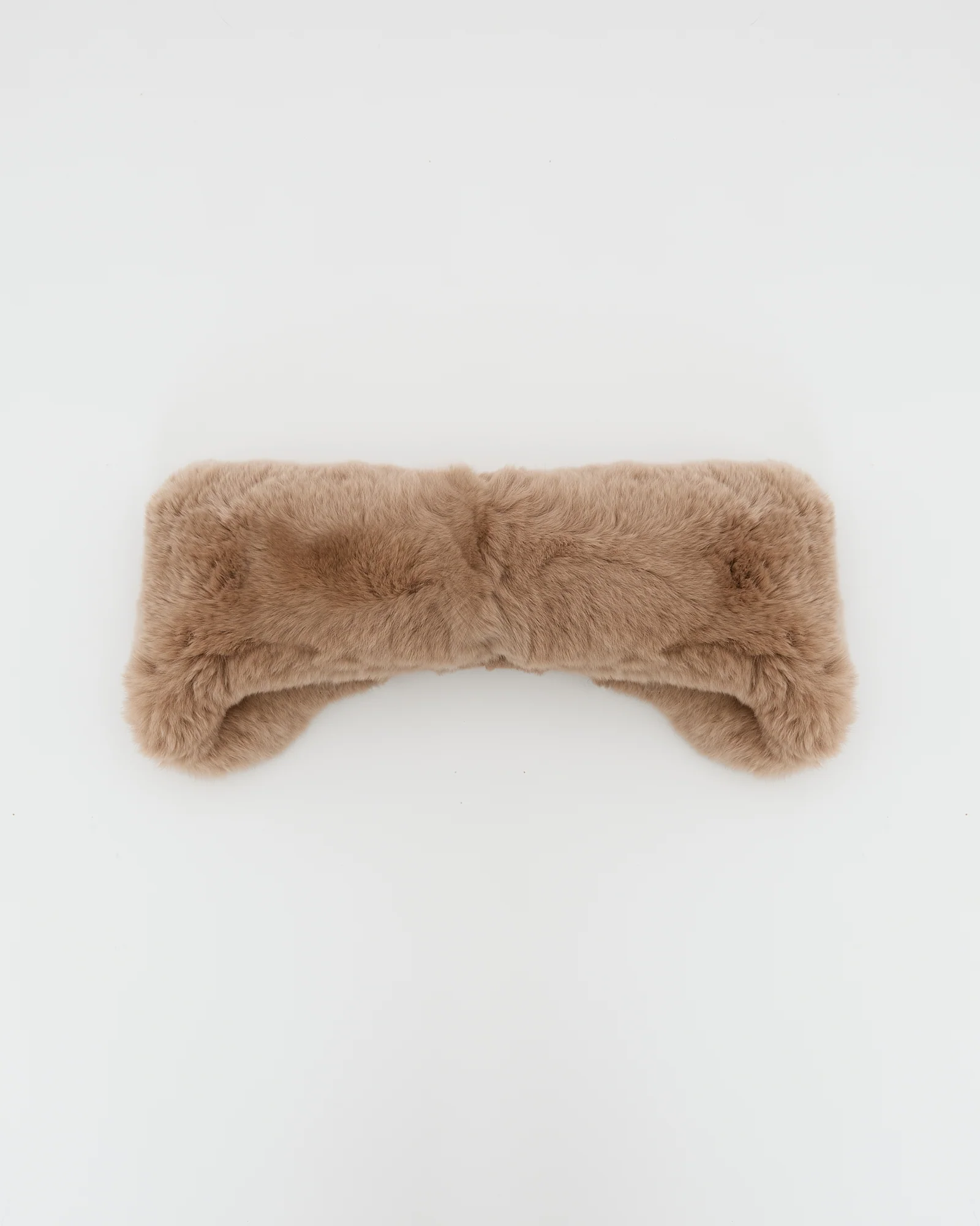 Rex rabbit fur headband