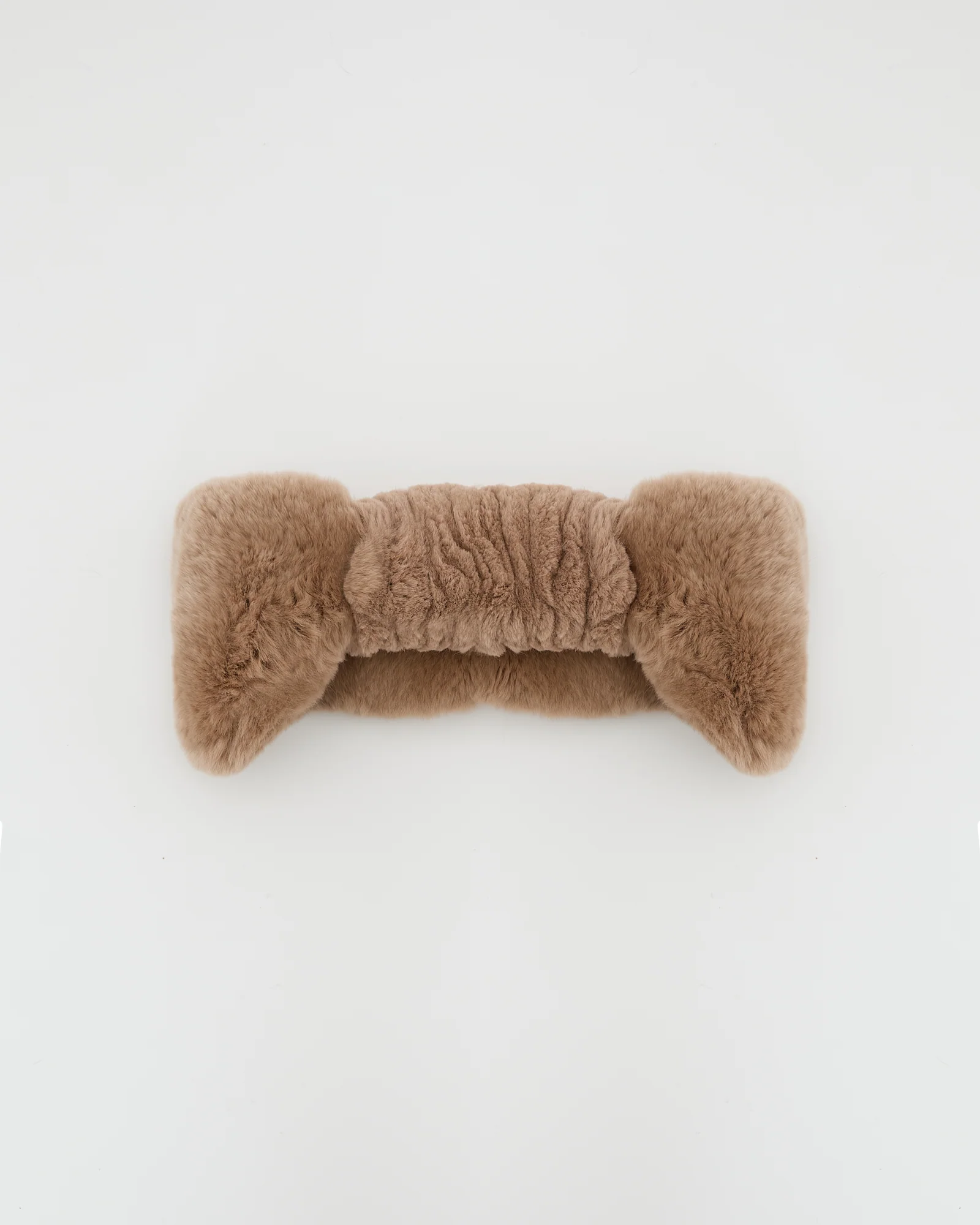 Rex rabbit fur headband – Image 3