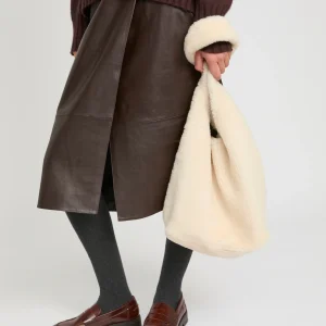 Curly Merino lambskin shearling bag