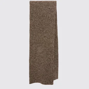 100% cashmere thick knit scarf