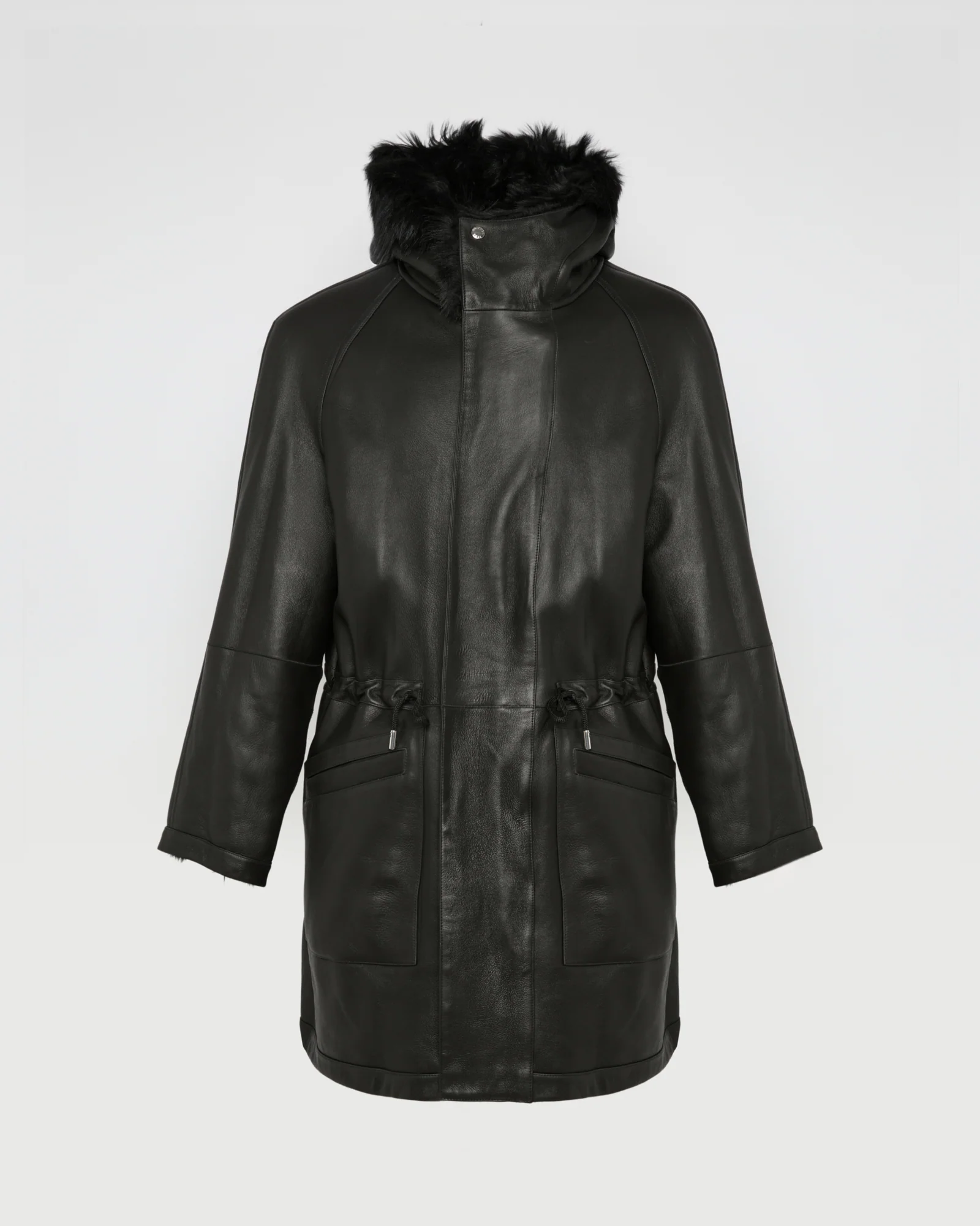 Toscana lambskin shearling parka style coat – Image 9