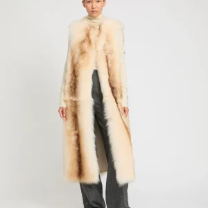 Long Toscana Shearling Vest