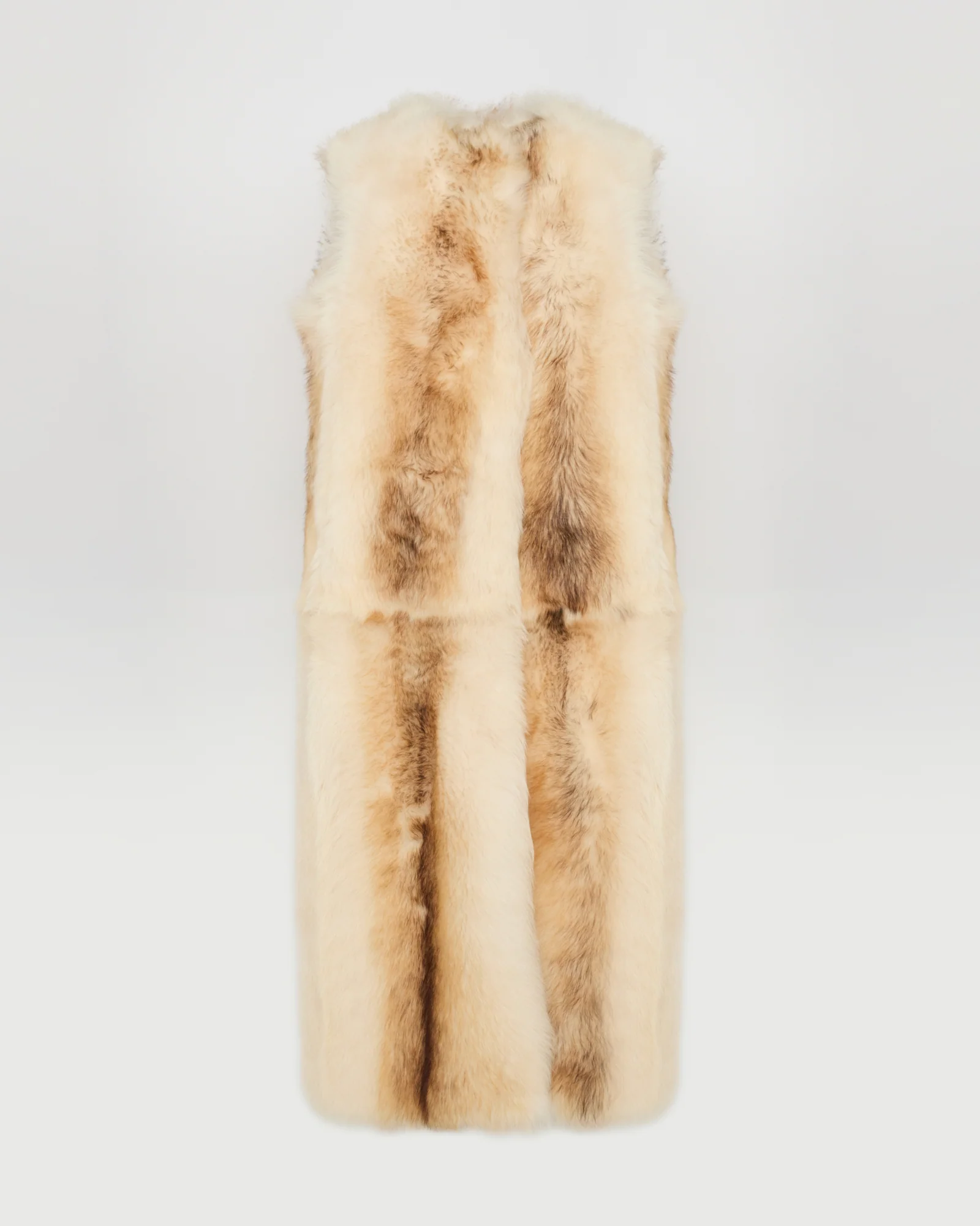 Long Toscana Shearling Vest – Image 6