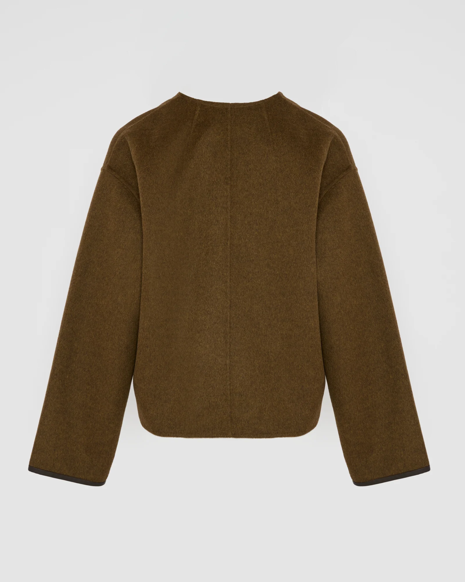 Double-sided cashmere-blend pea jacket – Image 7