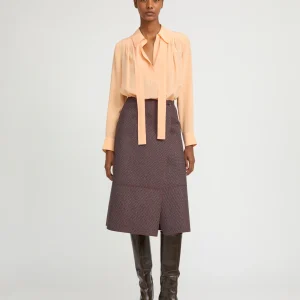 Light silk crepe blouse