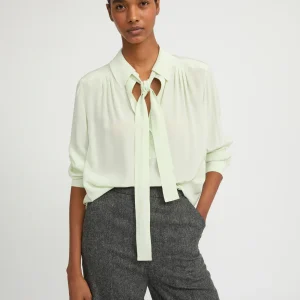 Light silk crepe blouse