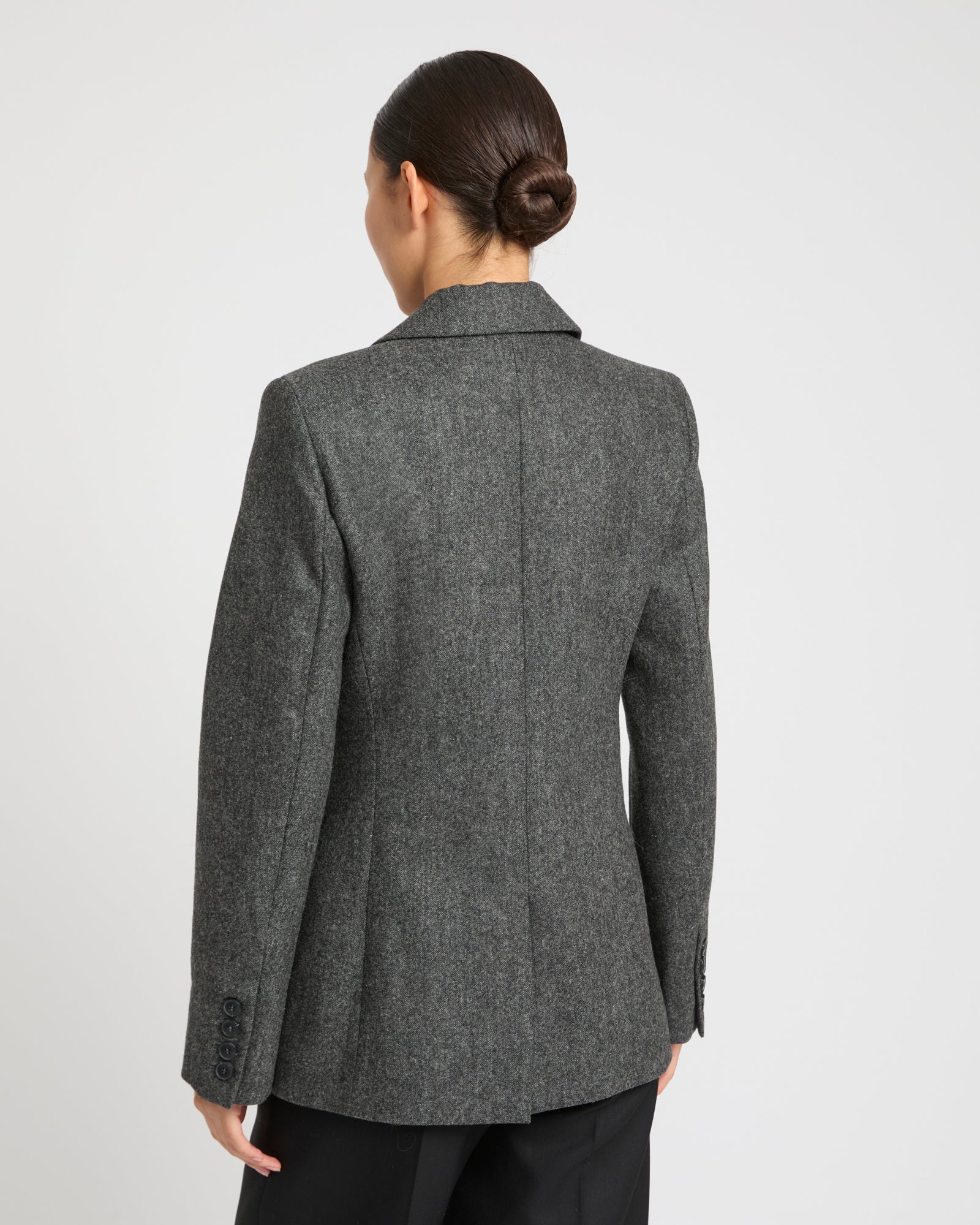 Flannel tailored jacket – Image 4