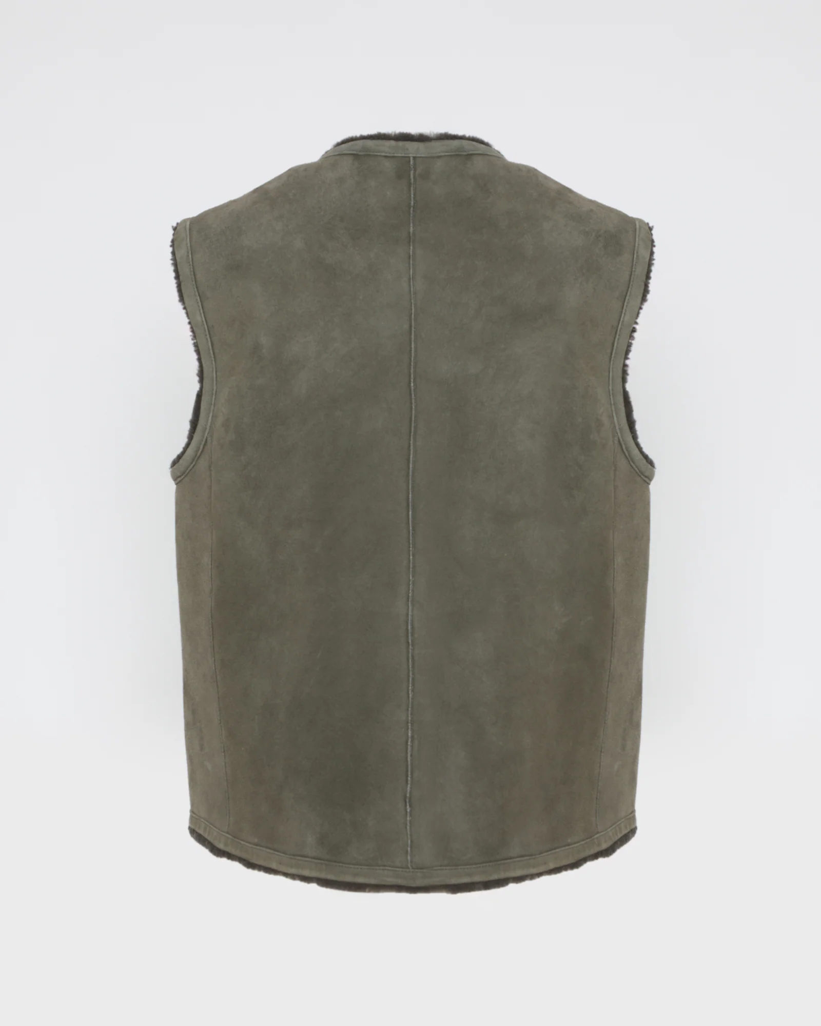 Curly merino gilet – Image 3