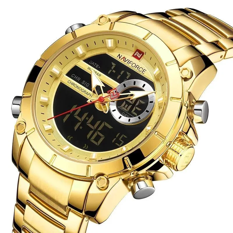 Montre-bracelet de sport pour hommes, haut de gamme, Original – Image 3