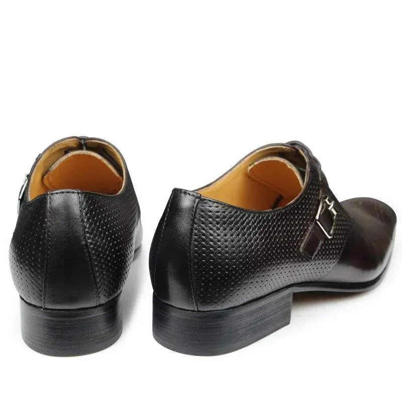 Chaussures de luxe en cuir véritable pour hommes – Image 7