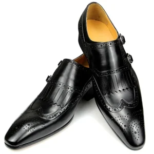 Chaussures en cuir de luxe pour hommes