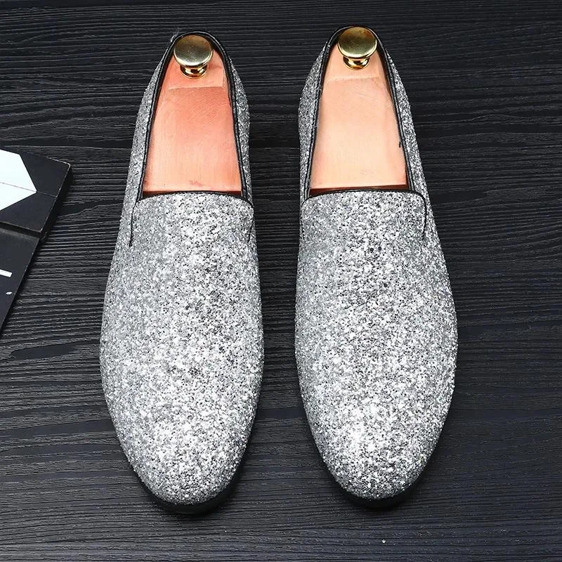 Mocassins à paillettes pour hommes – Image 4