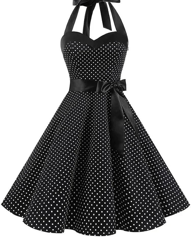 Robe d’été à pois pour femmes – Image 5