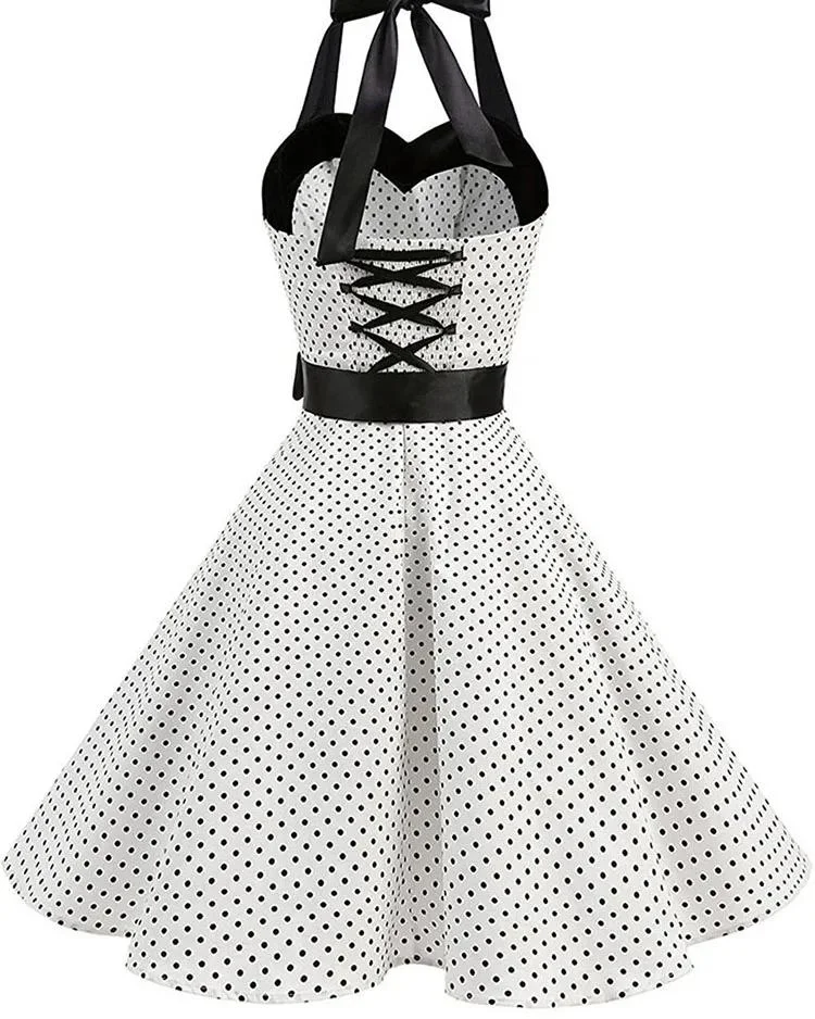 Robe d’été à pois pour femmes – Image 4