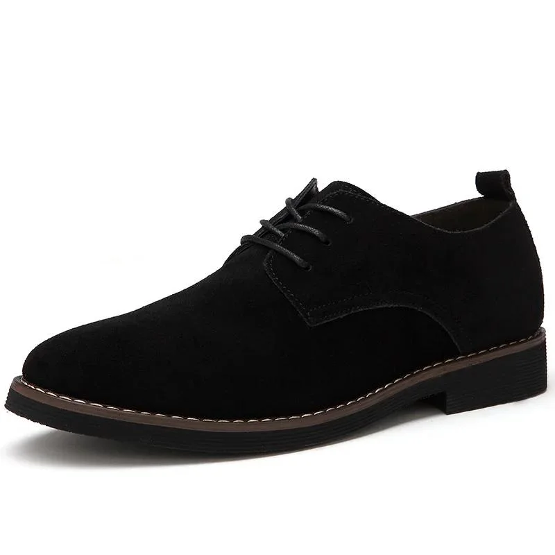 Oxford-Chaussures en cuir suédé PU pour hommes – Image 7