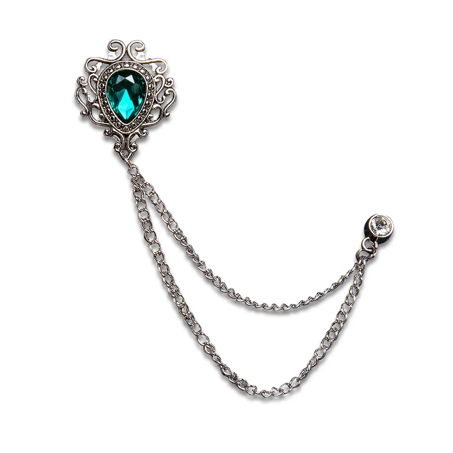 Broche Paisley vert Industries celle pour hommes – Image 5