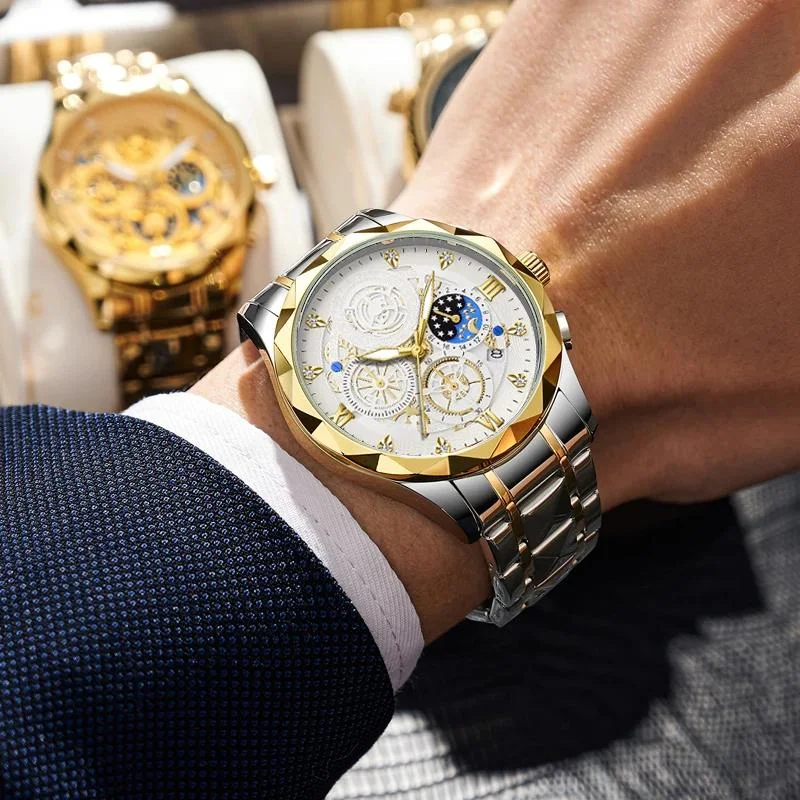 Montre-Bracelet de Luxe pour Homme, Chronographe Shoe – Image 6