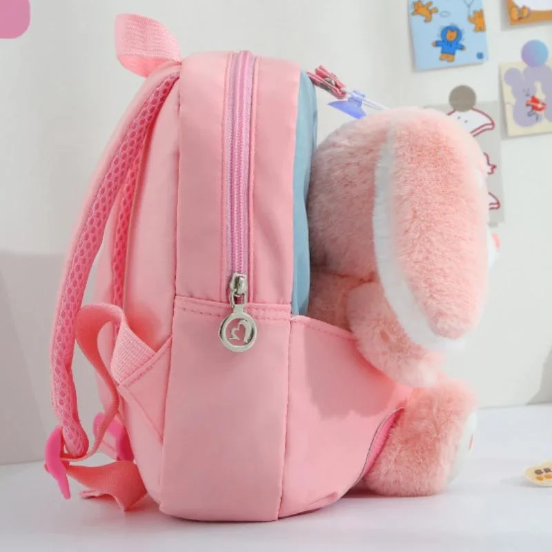 Sac à Dos Lapin 3D en Peluche pour Garçon et Fille – Image 5