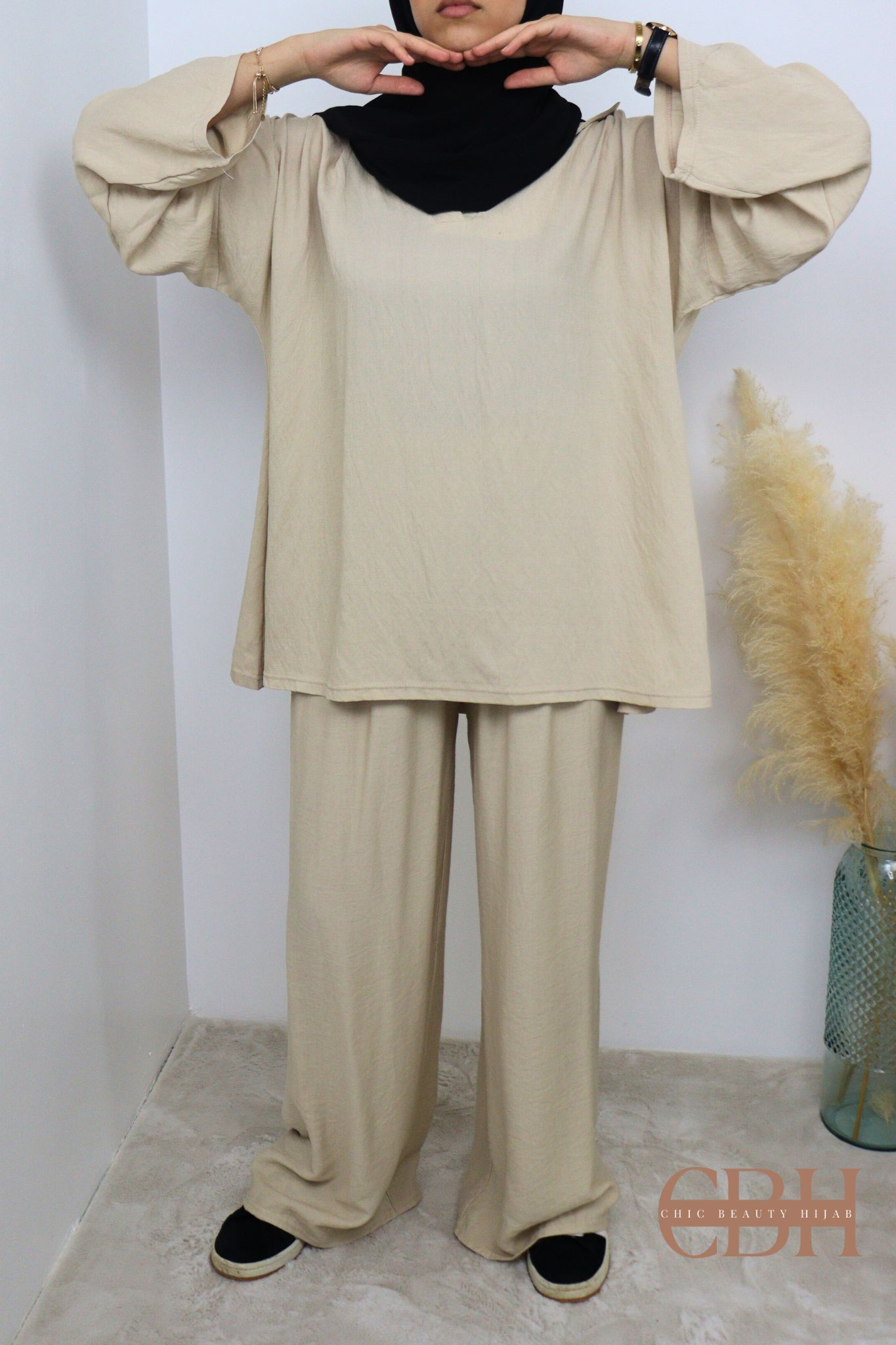 Ensemble tunique palazzo lin – Image 5