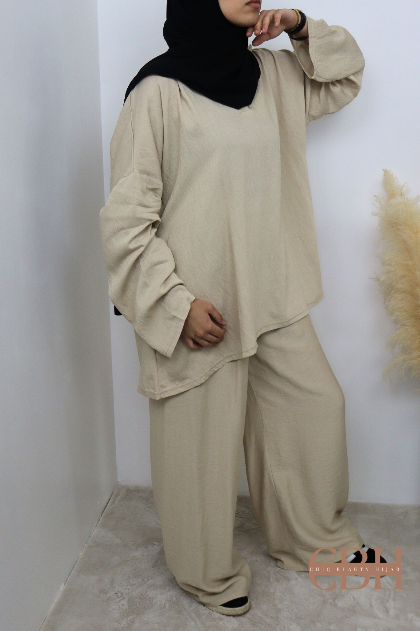 Ensemble tunique palazzo lin – Image 3