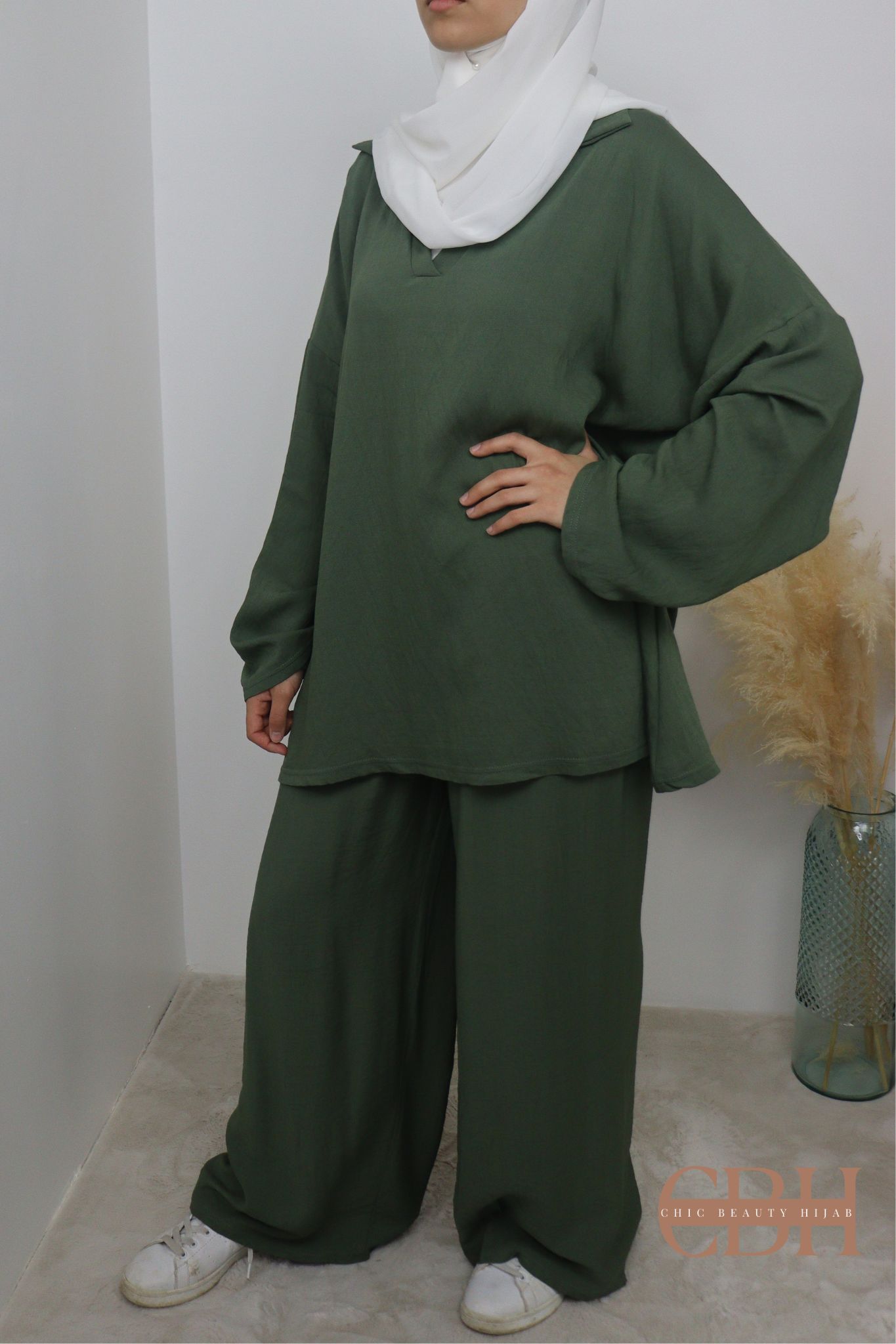 Ensemble tunique palazzo lin – Image 5