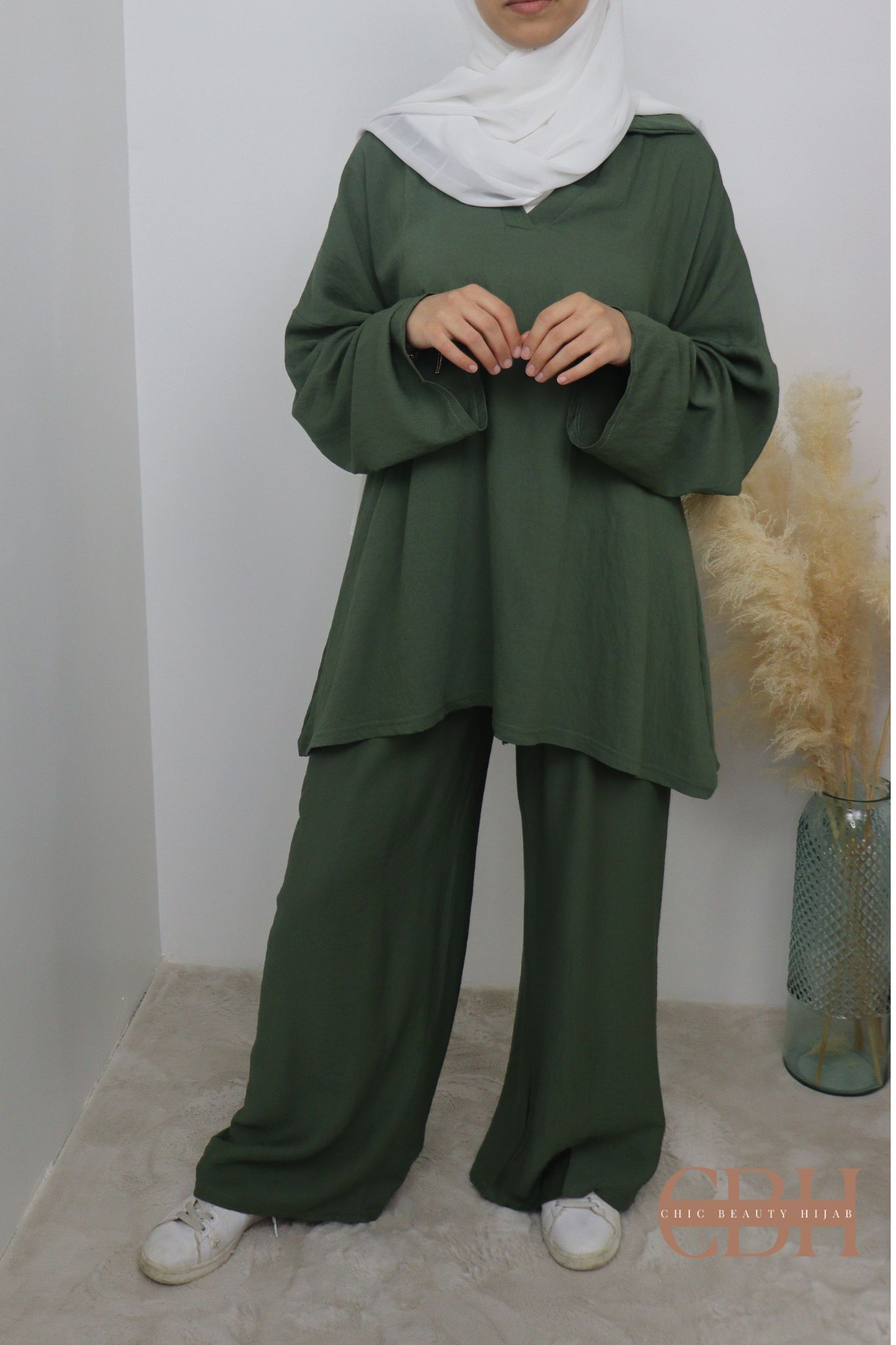 Ensemble tunique palazzo lin