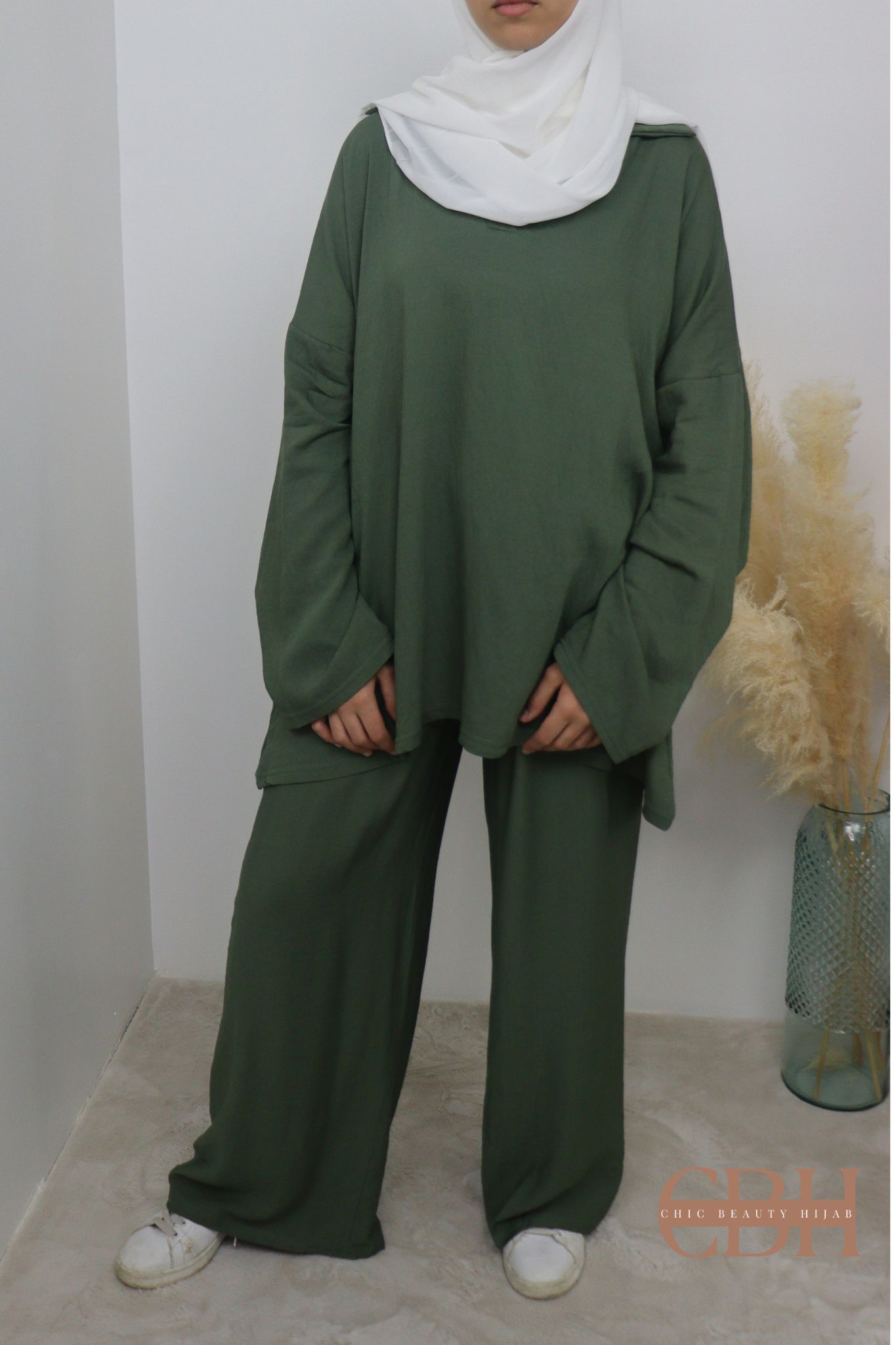 Ensemble tunique palazzo lin – Image 4